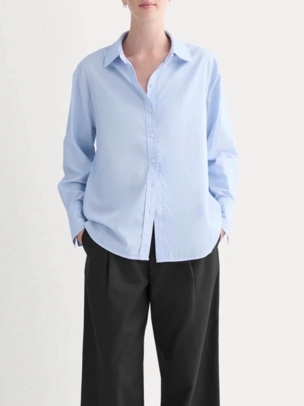 Everlane EVERYDAY SHIRT IN SILKY COTTON. Pit-pit27 (mix51)